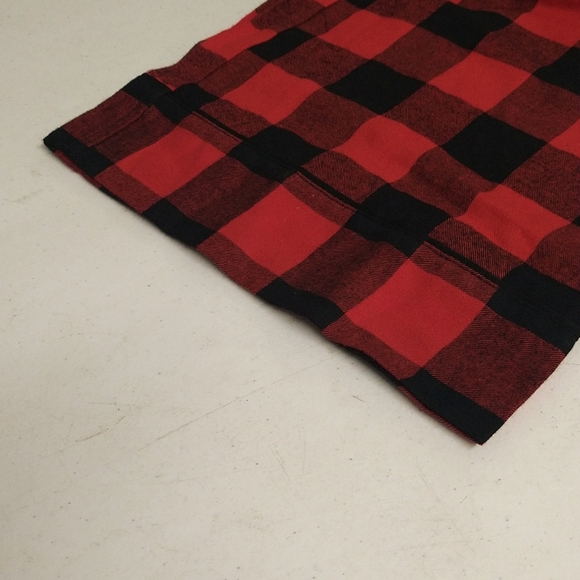 NEW! Women's Red Buffalo Check Flannel Pajama Set - Wondershop - Picture 9 of 13